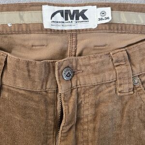 MK Men's Tan Corduroy Trousers